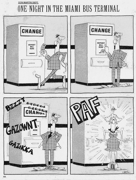 Change machine cartoon