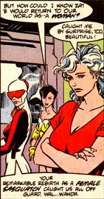 Vindicator, Aurora, and Wanda
